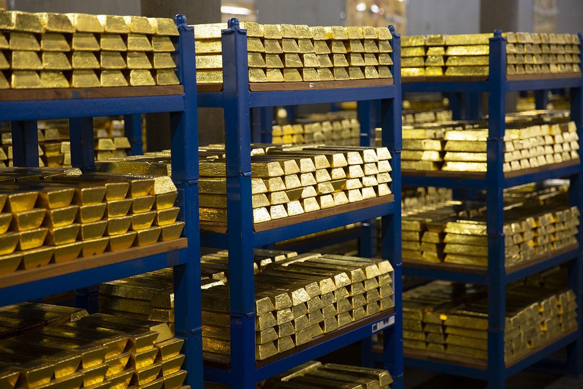 Gold bars storage 1